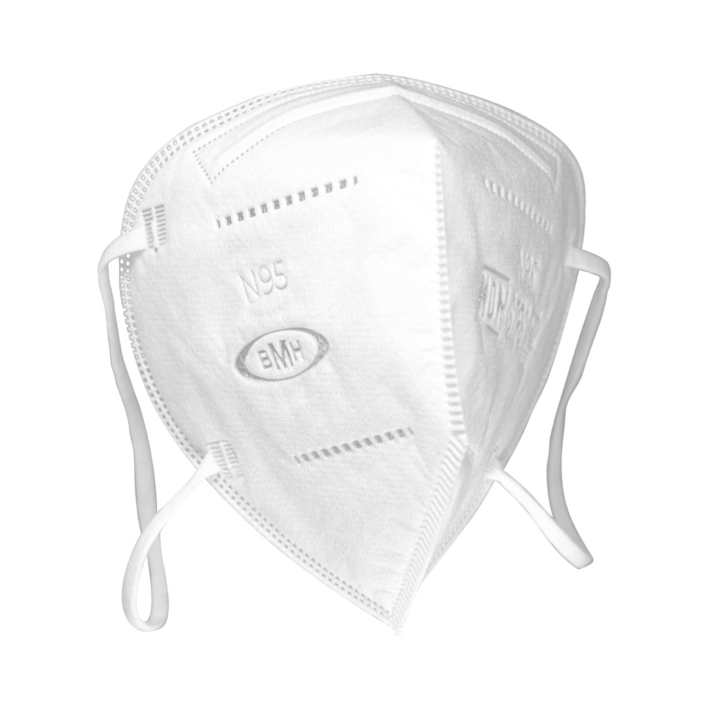 PROTECTOR RESPIRATORIO N95 PLEGABLE COLOR BLANCO