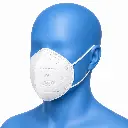 PROTECTOR RESPIRATORIO N95 PLEGABLE COLOR BLANCO