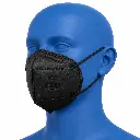 PROTECTOR RESPIRATORIO N95 PLEGABLE COLOR NEGRO