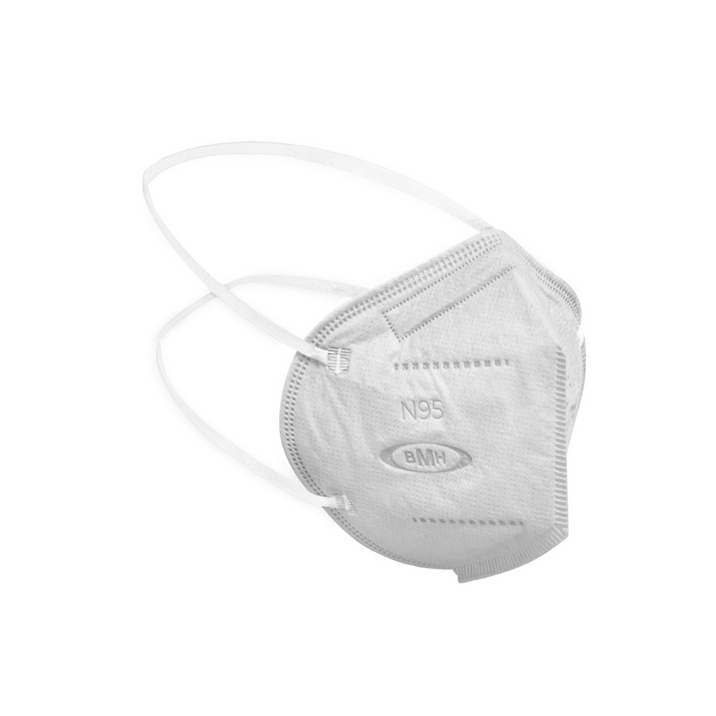 PROTECTOR RESPIRATORIO N95 PLEGABLE COLOR BLANCO