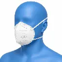 PROTECTOR RESPIRATORIO N95 PLEGABLE COLOR BLANCO