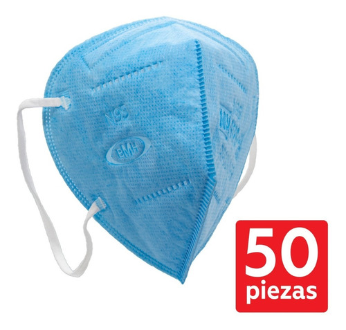 Cubrebocas N95 Grado Médico Certificado 50 Piezas