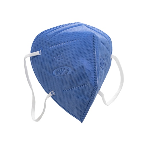[RPN95002] PROTECTOR RESPIRATORIO N95 PLEGABLE COLOR AZUL