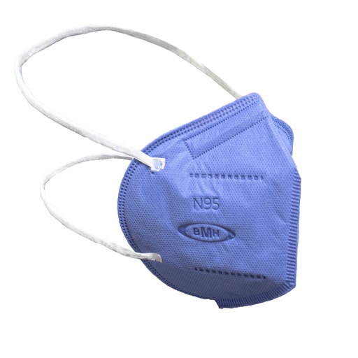 [RPN95012] PROTECTOR RESPIRATORIO N95 PLEGABLE COLOR AZUL